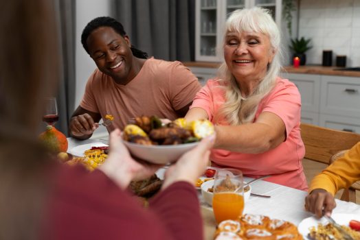 family-having-nice-thanksgiving-dinner-together